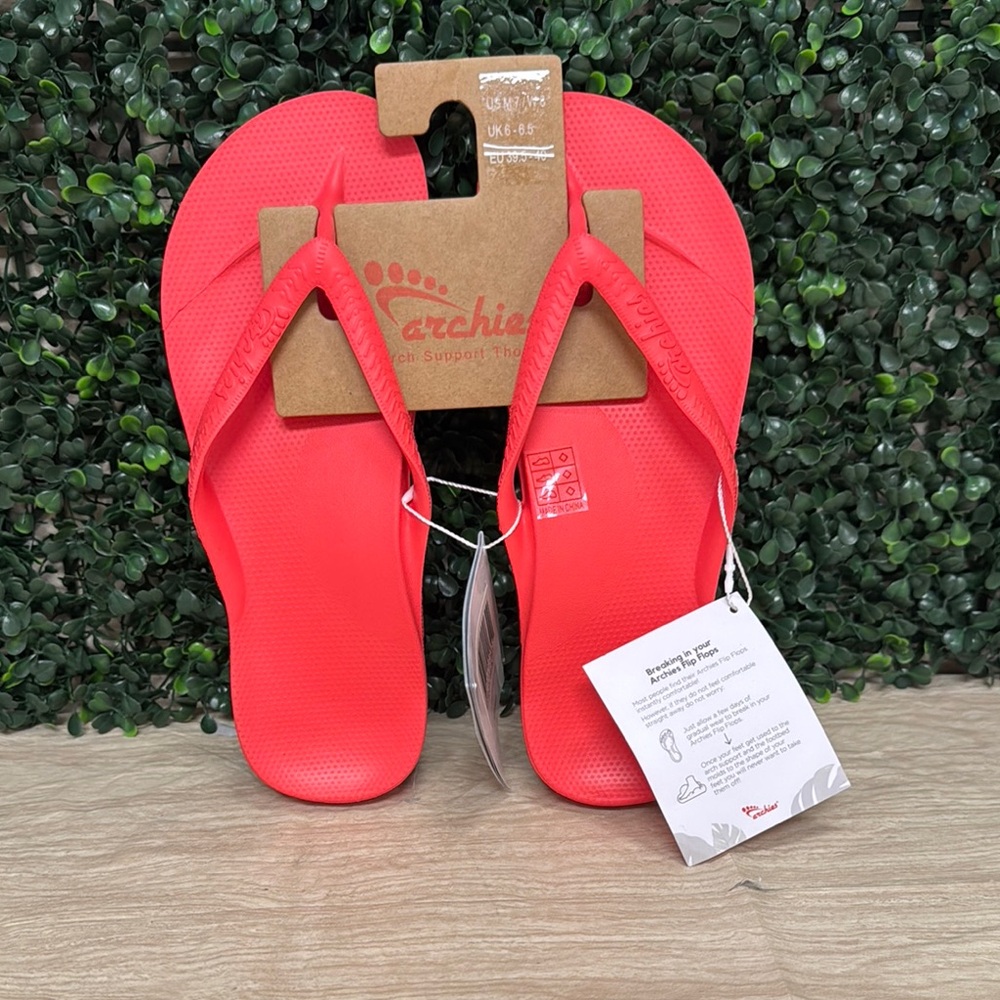 Archies Arch Support Flip Flops - M7/W8